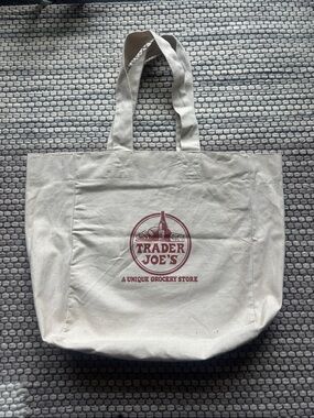 OG Trader Joe’s Natural Canvas Tote Bag